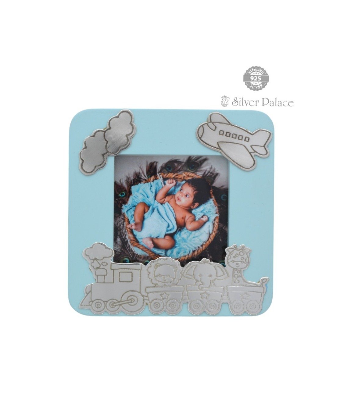 Pure Silver Baby Photo Frame For Gifts Uses