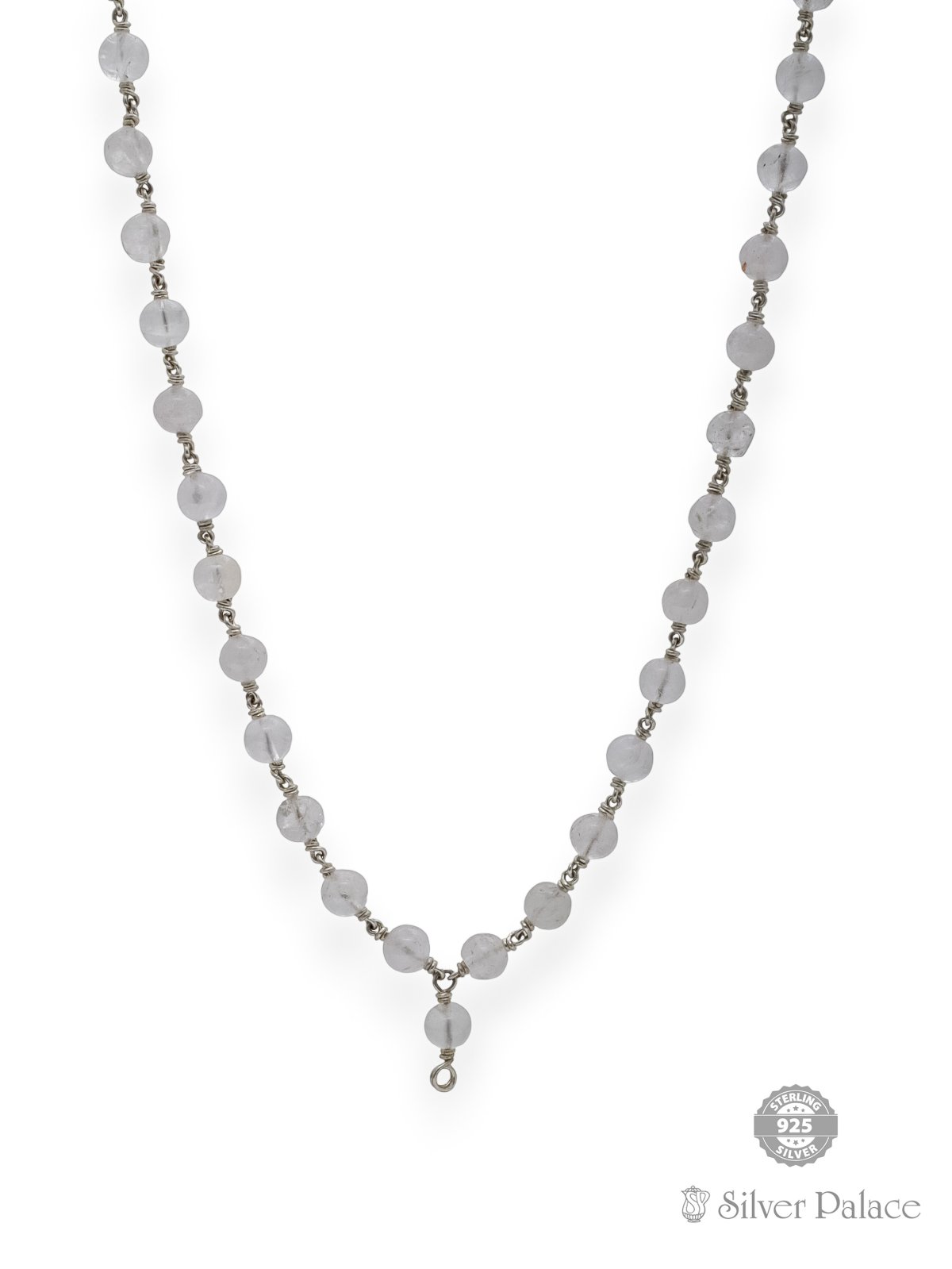 925 STERLING SILVER 8 MM WITH 54 BEADS SPADIGAM MAALA 