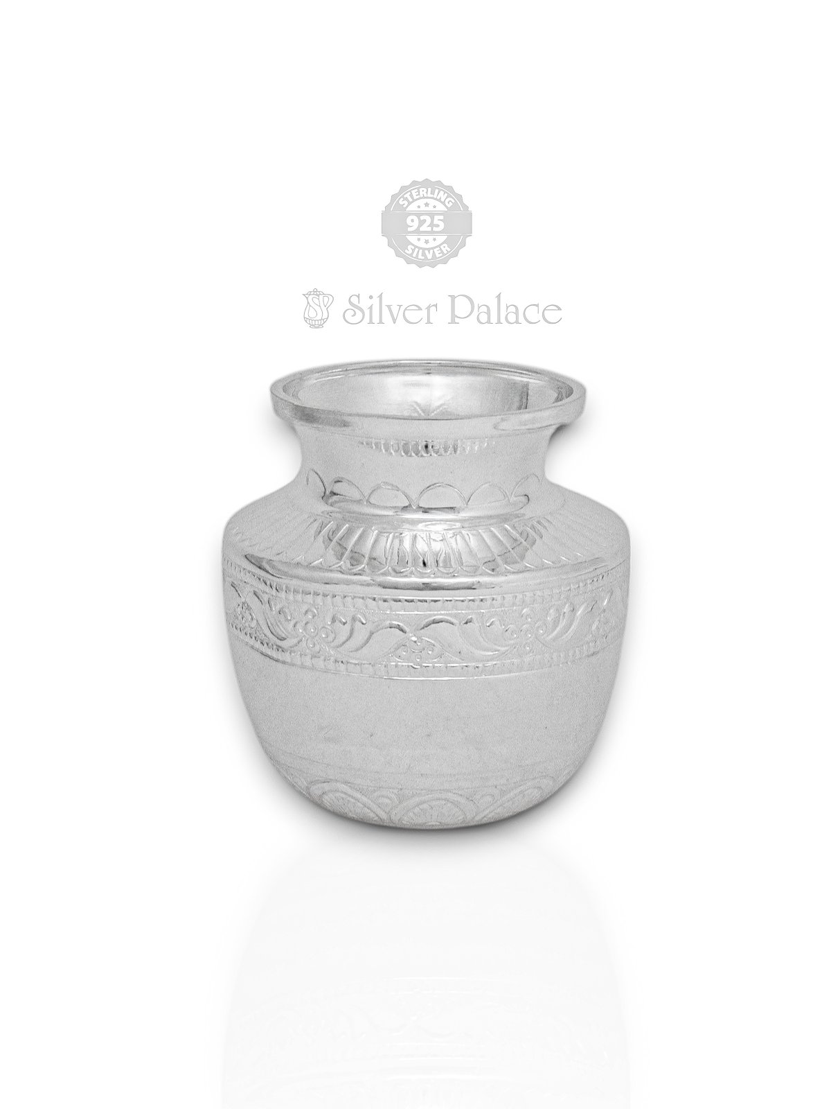 92.5 SILVER HAND CRAFTED CHOMBU FOR FOR MULTI PURPOSE