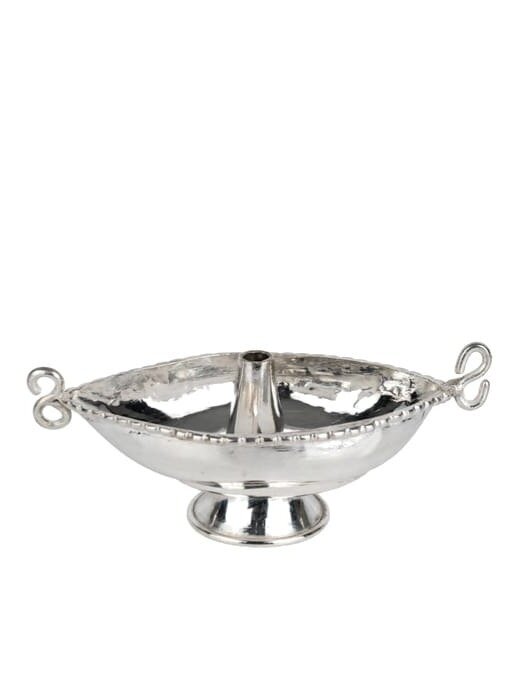 92.5 PURE SILVER DAILY USE LAMP FOR POOJA