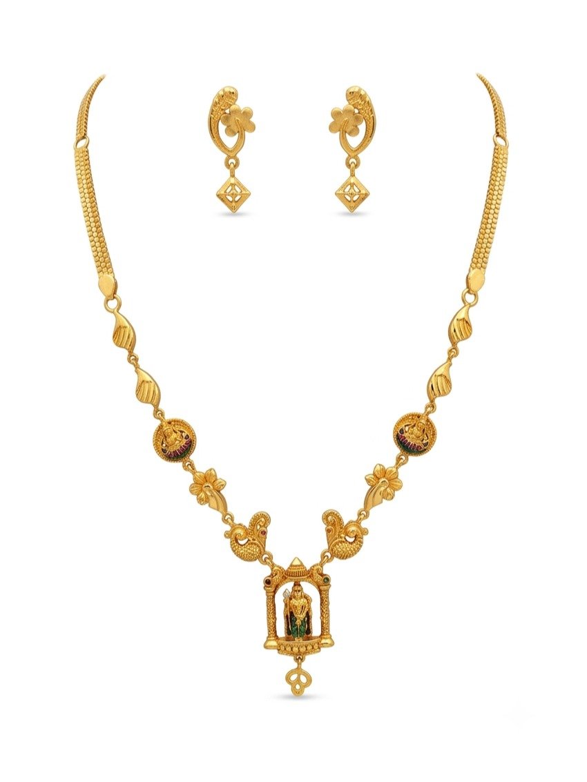 925 Sterling Silver Gold Polished Traditional Indian Ethnic Jewelry Anite Collection