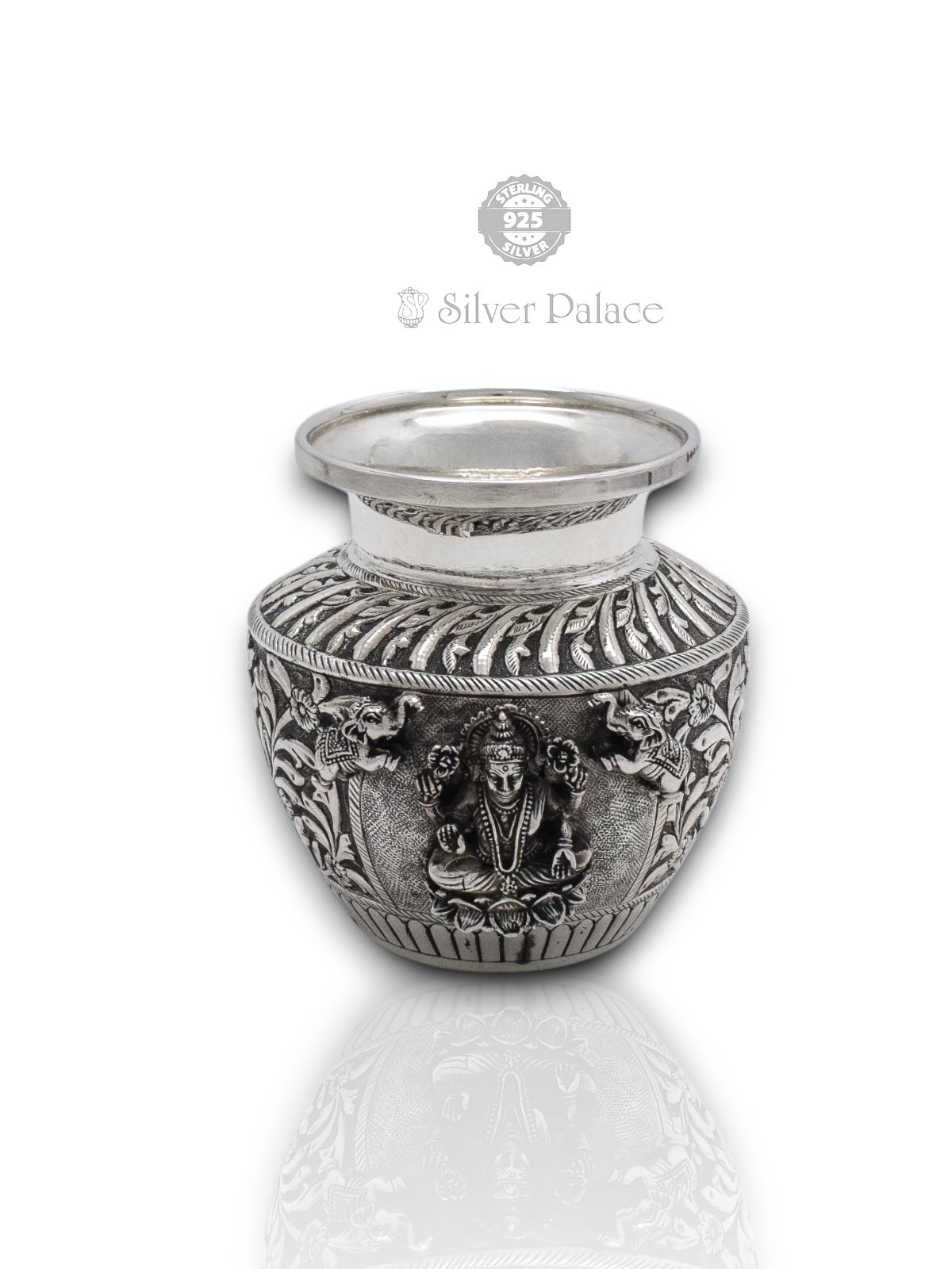 92.5 SILVER HAND CRAFTED  LAKSHMI CHOMBU FOR FOR POOJA