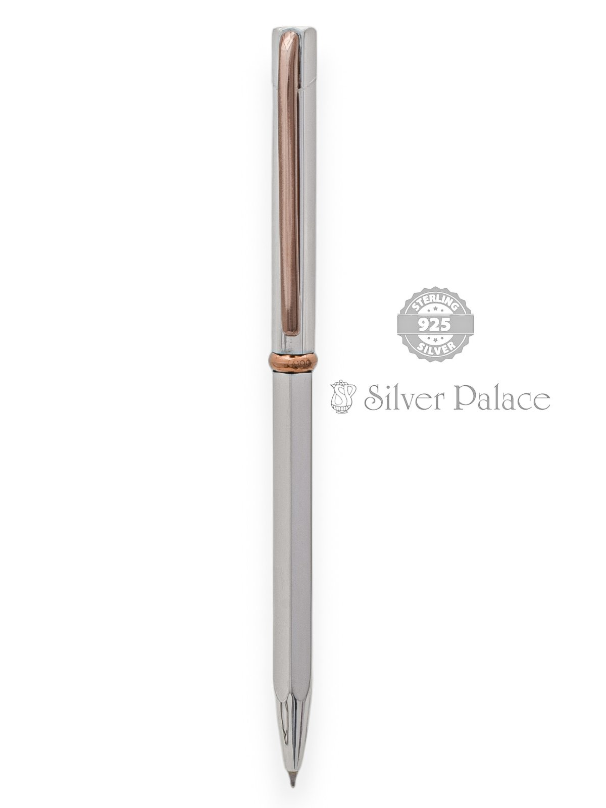 92.5 Sterling Silver Pen Luxury Writing Instrument