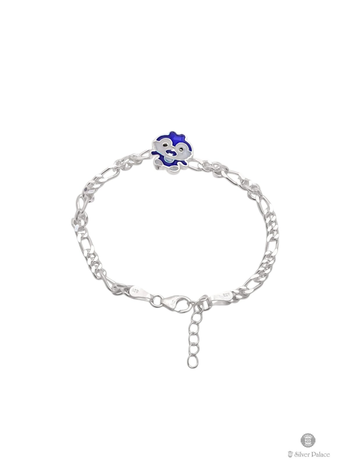 925 SILVER ENAMELD KIDS RAKHI BRACELET FOR YOUR KIDS ARJITA COLLECTION 