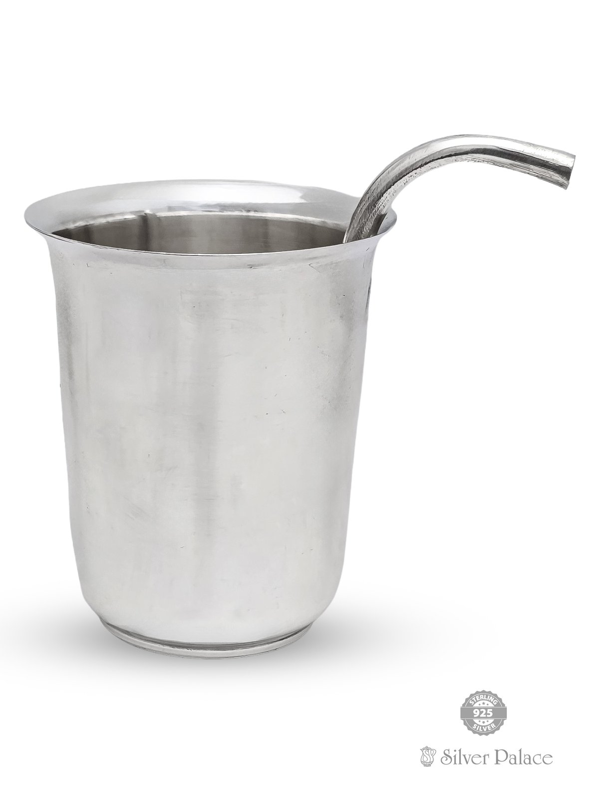 92.5 STERLING SILVER STRAW TUMBLER FOR KIDS 