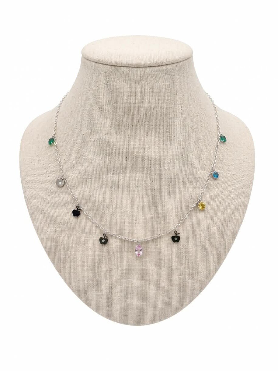 925 Oxidised Silver Necklace For Women 