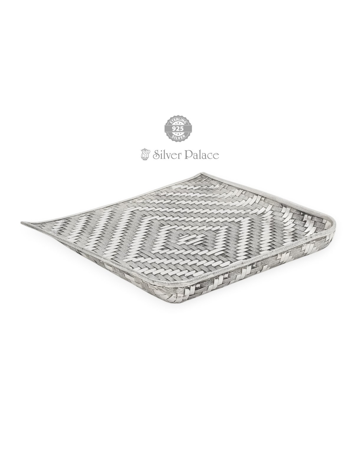 925 PURE OXIDIZED SILVER MORAM FOR POOJA USE 