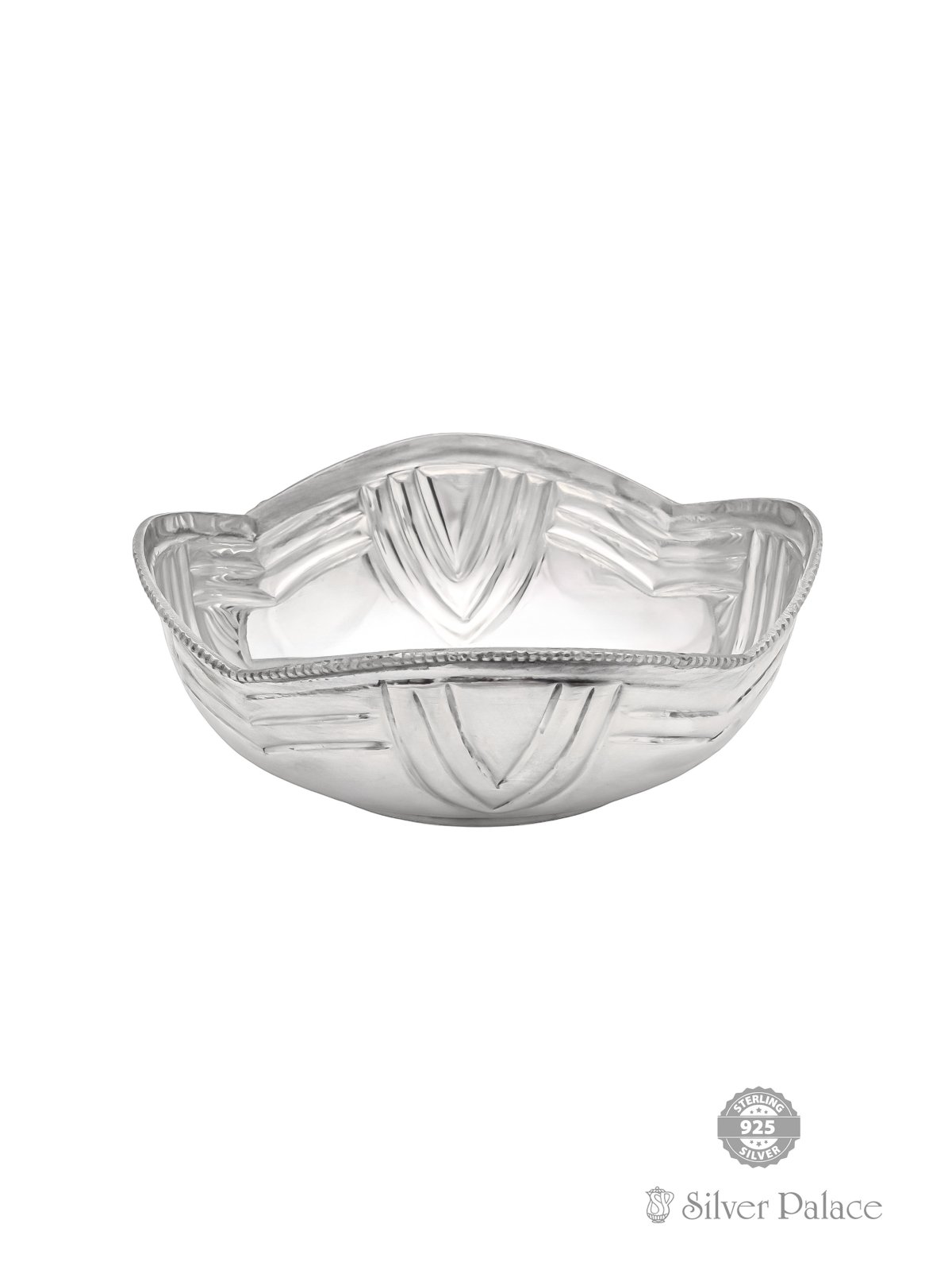 925 STERLING SILVER OFFICE DESIGN BOWL FOR DAILY USE 