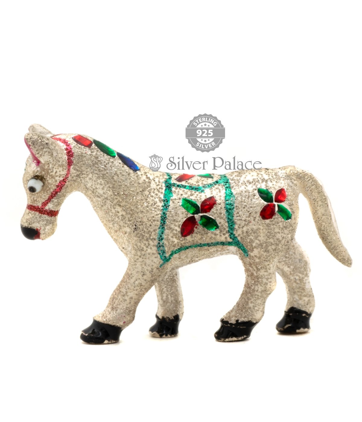 925 STERLING SILVER HORSE  STATUE 