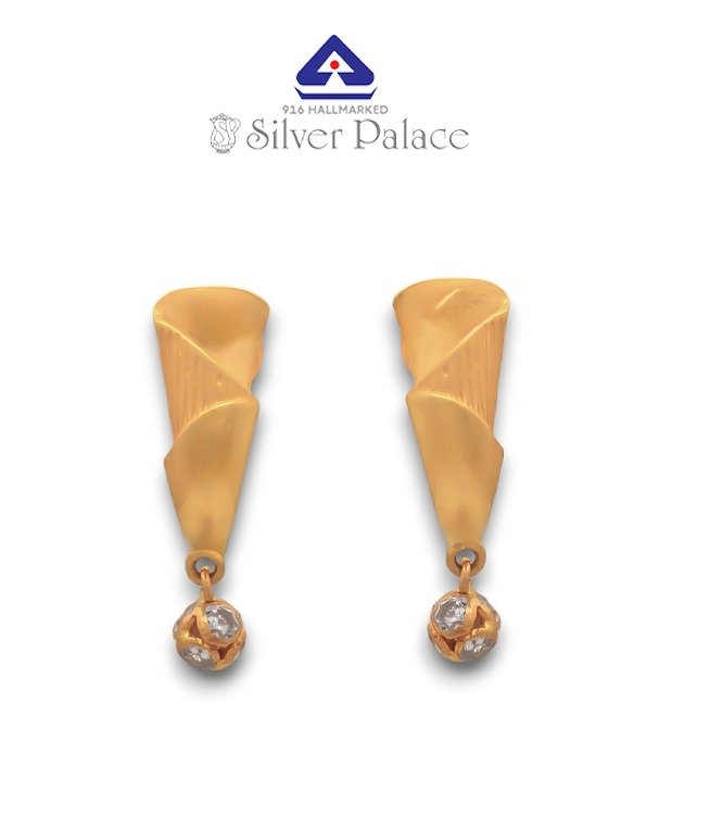 916 Gold with Kanche Collection fancy design Earrings for Women 