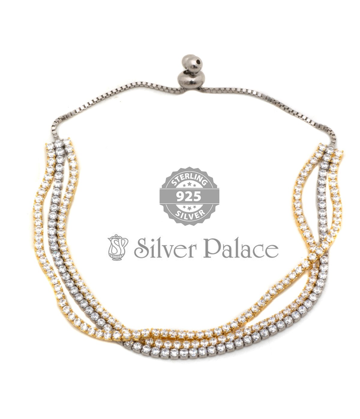 Diamond-Cut Solid Wheat Chain Bracelet 14K Yellow Gold 7.5