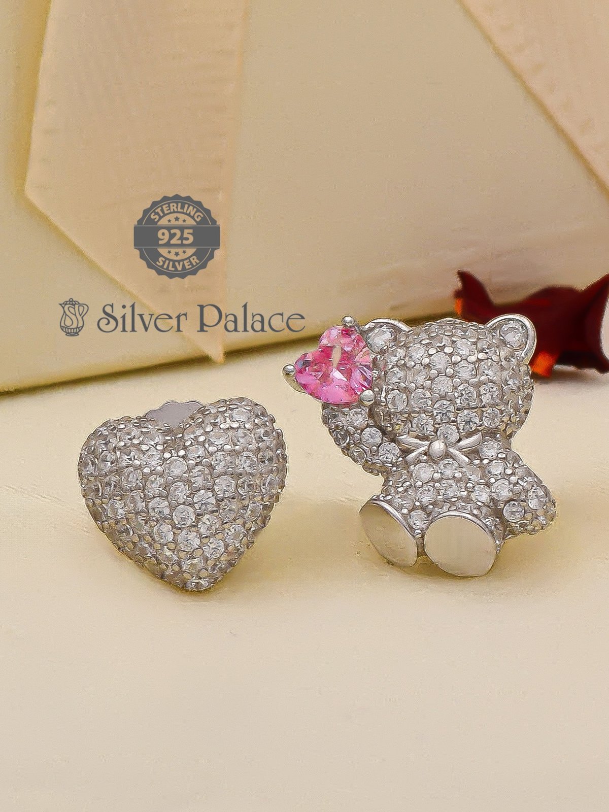 92.5 Sterling Silver Floral Design Chain For Womens Puya