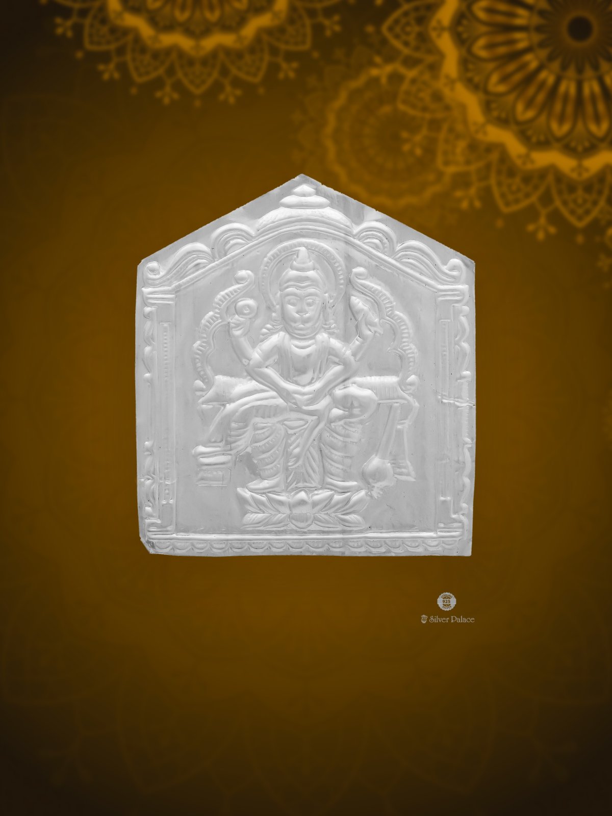 925 SILVER DASAVATHARAM RAMA SILVER SHEET FOR DIVINE USE SHRI COLLECTION 