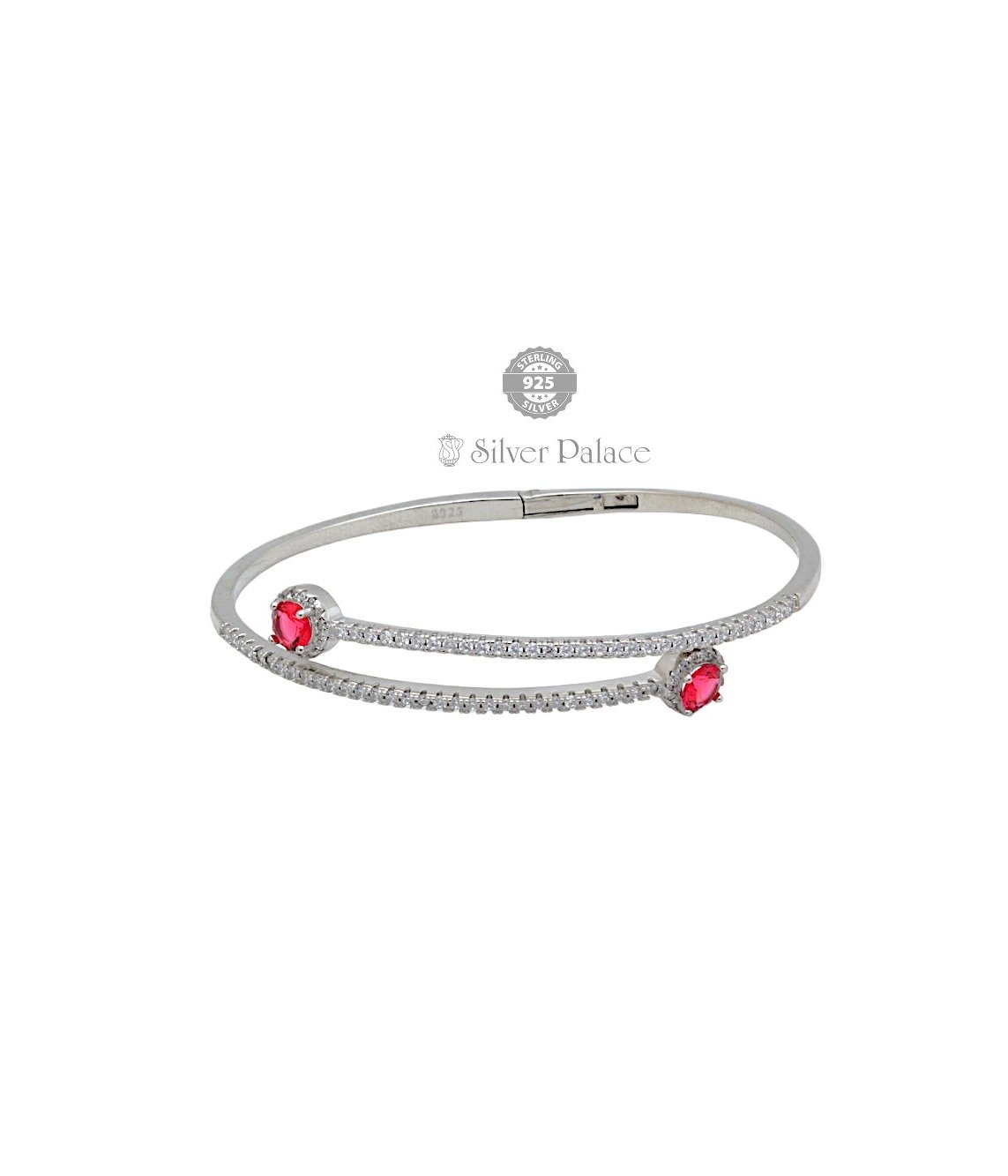 Flexible Diamond Bangle Bracelet BB-13921 - Bomi Jewelers