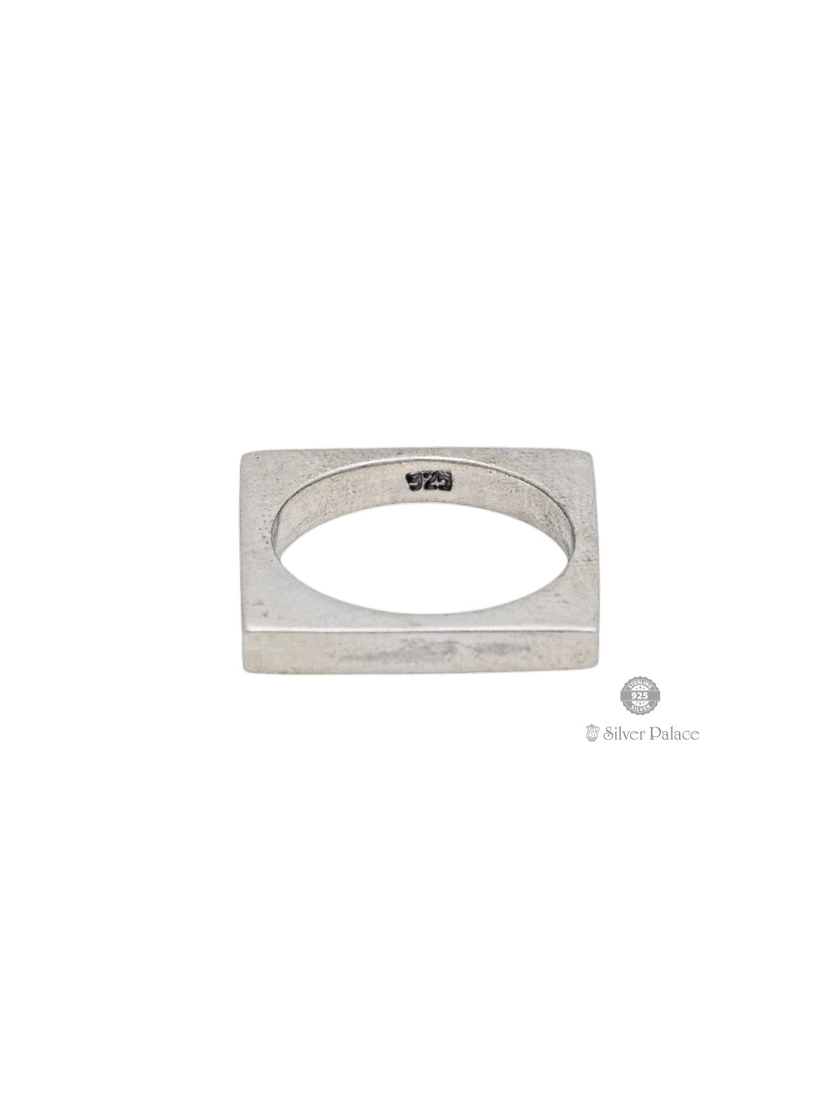 925 PURE SILVER SQUARE SHAPE RING FOR GIRLS BHAVA COLLECTION 