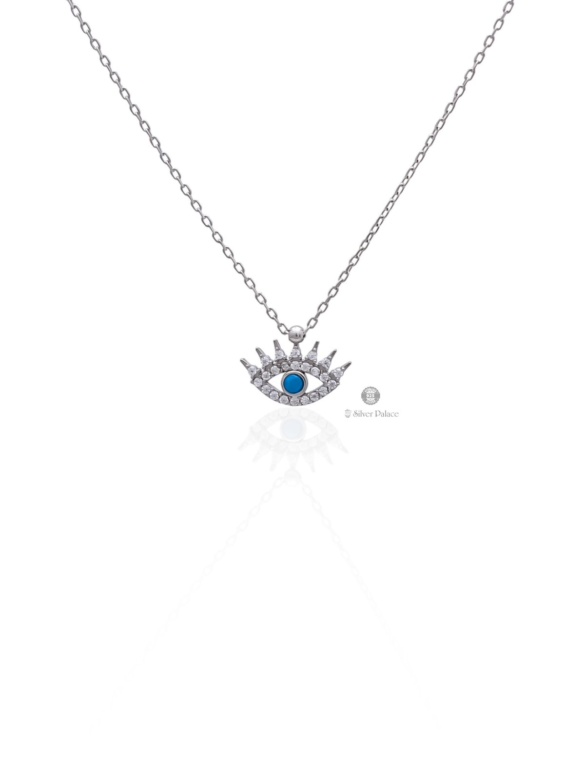925 STERLING SILVER EVIL EYE PENDANT CHAIN FOR YOUR LOVE PUYA COLLECTION 