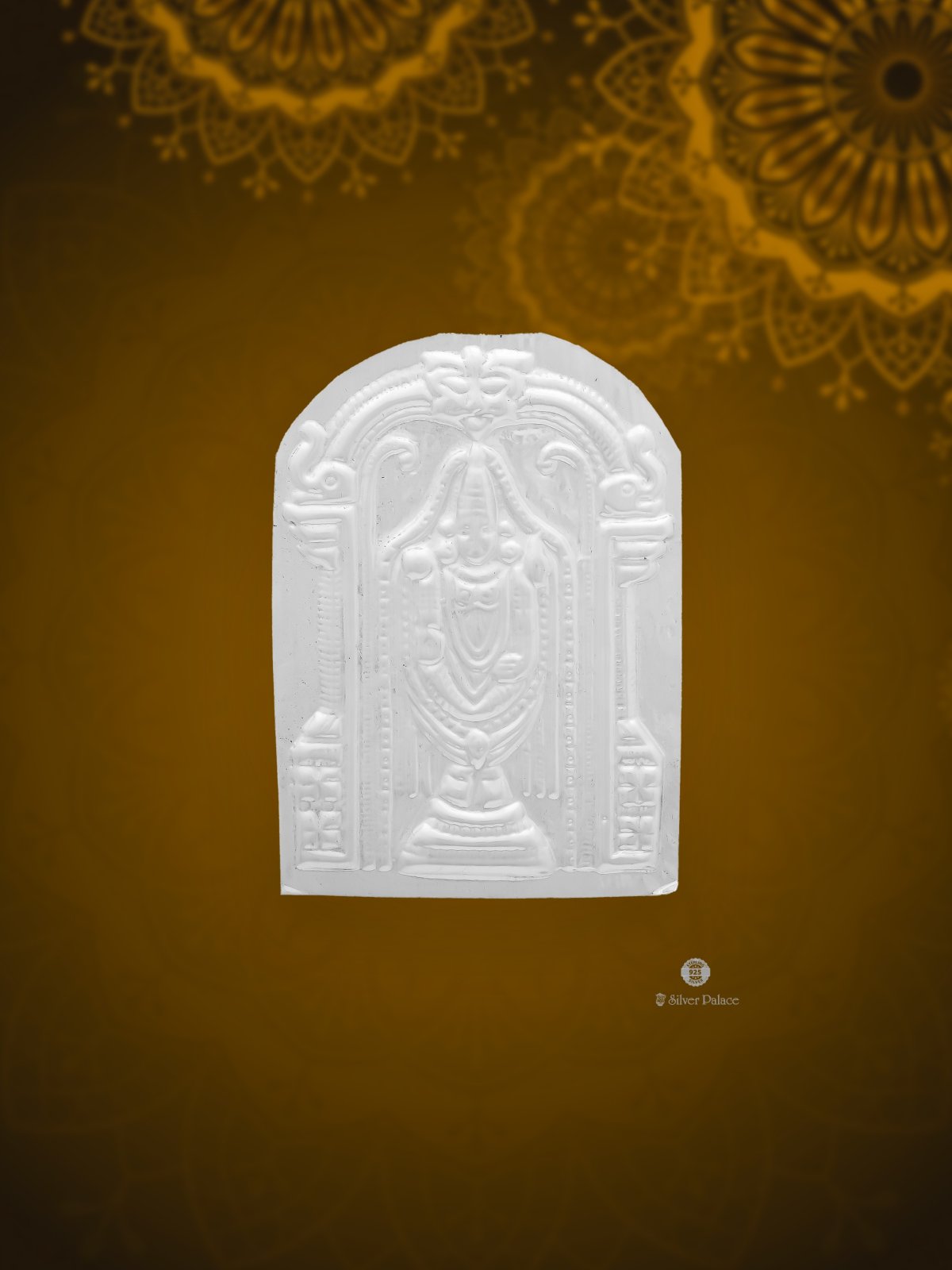 925 SILVER PERUMAL SILVER SHEET FOR POOJA SHRI COLLECTION 
