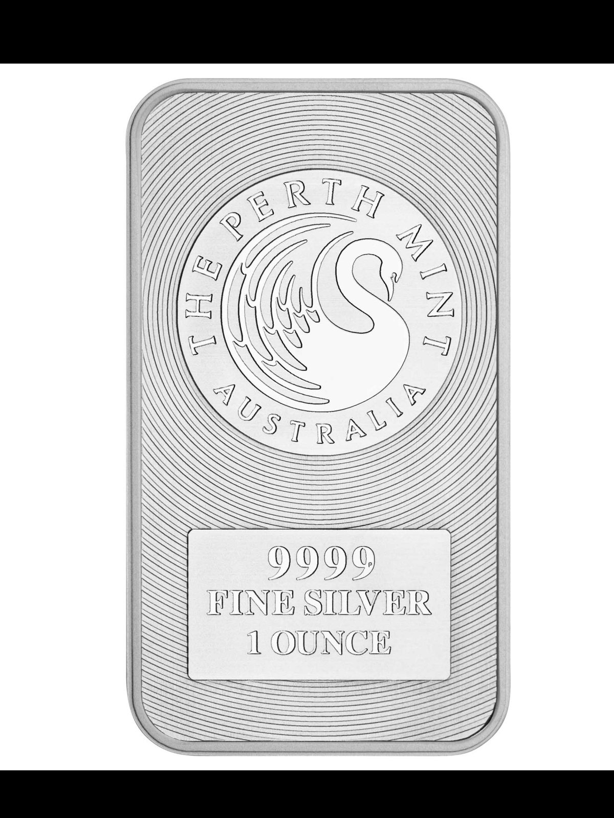 1 OUNCE SILVER BAR KANGAROO PERTH MINT 31.1 GMS