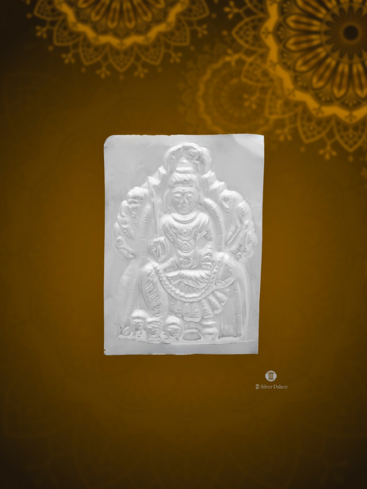 925 SILVER AMMAN SILVER SHEET FOR TEMPLE USE SHRI COLLECTION 