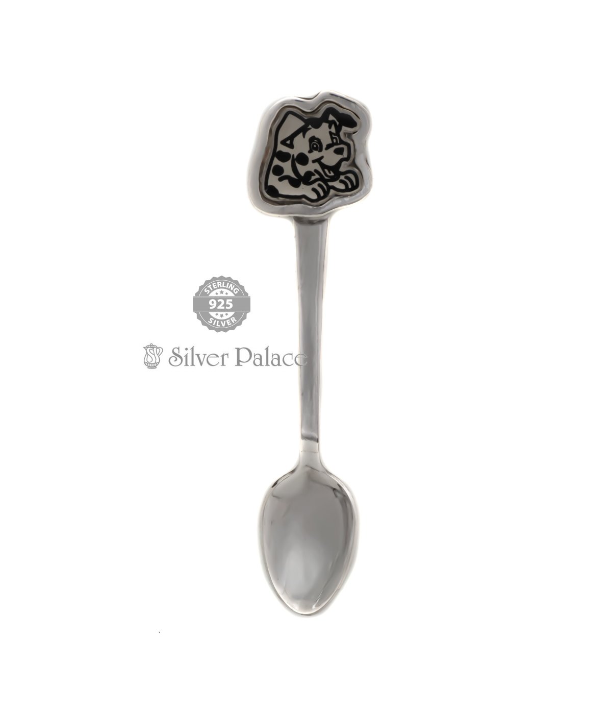  925 SILVER SPOON FOR BABY WITH SCOOBY HEAD         