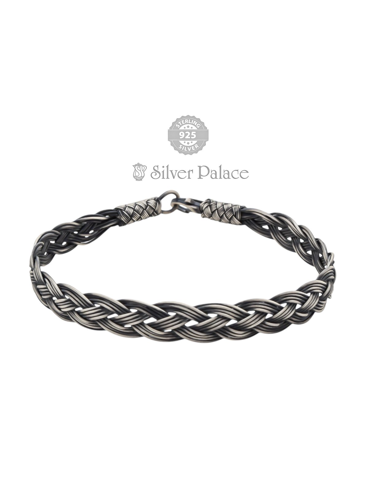 92.5 SILVER ROPE DESIGN BRACELET FOR WOMEN bhava COLLECTION