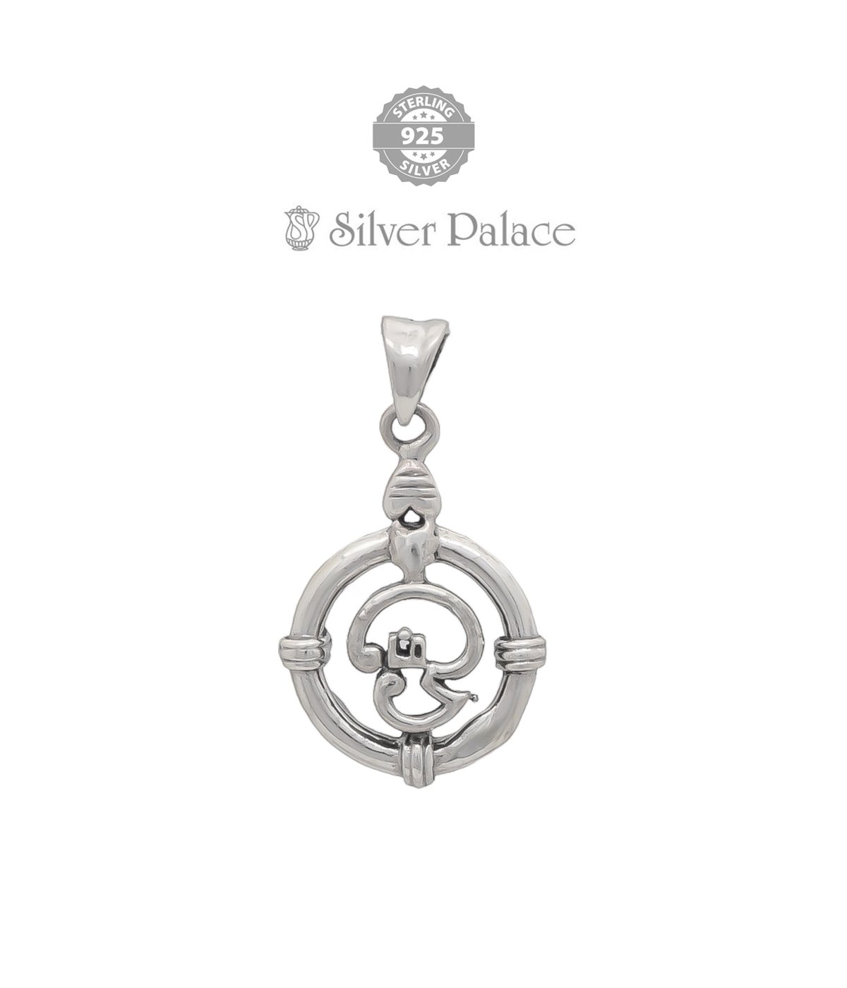 925 PURE SILVER DIVINE COLLECTIONS OM PENDANTS