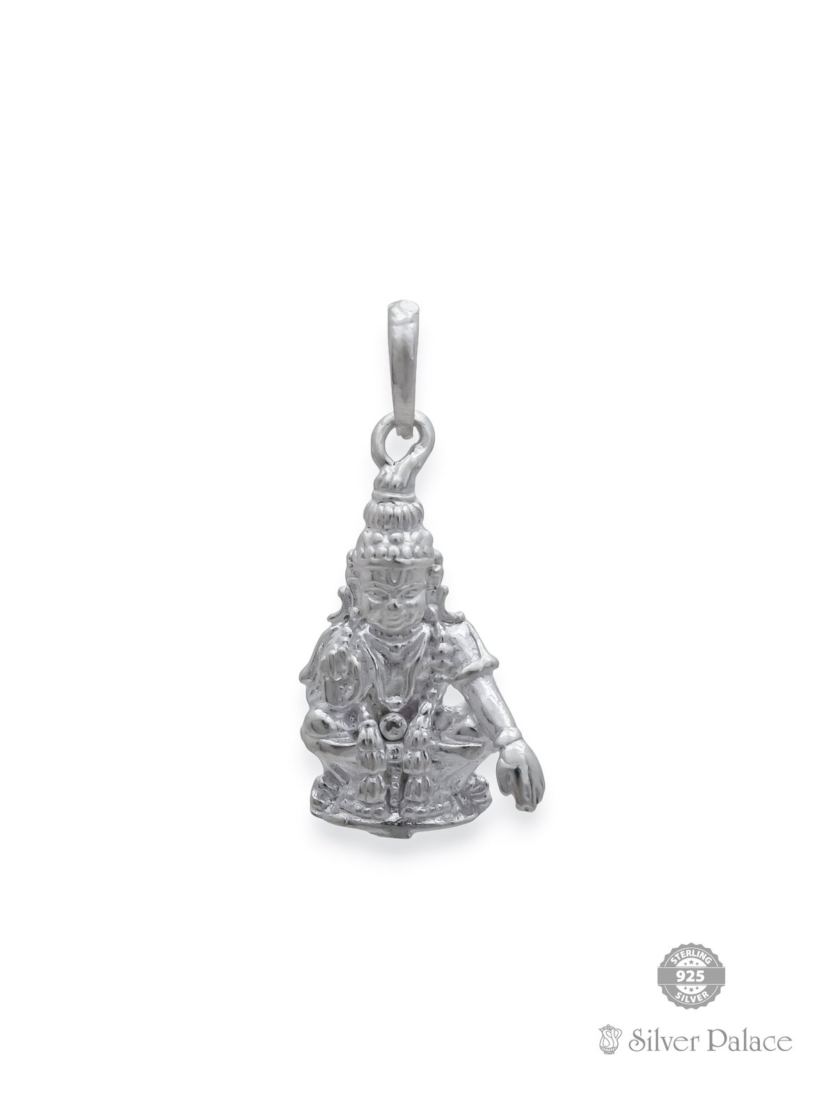925 STERLING SILVER AYYAPPAN PENDANT FOR AYYAPAN MAALA 