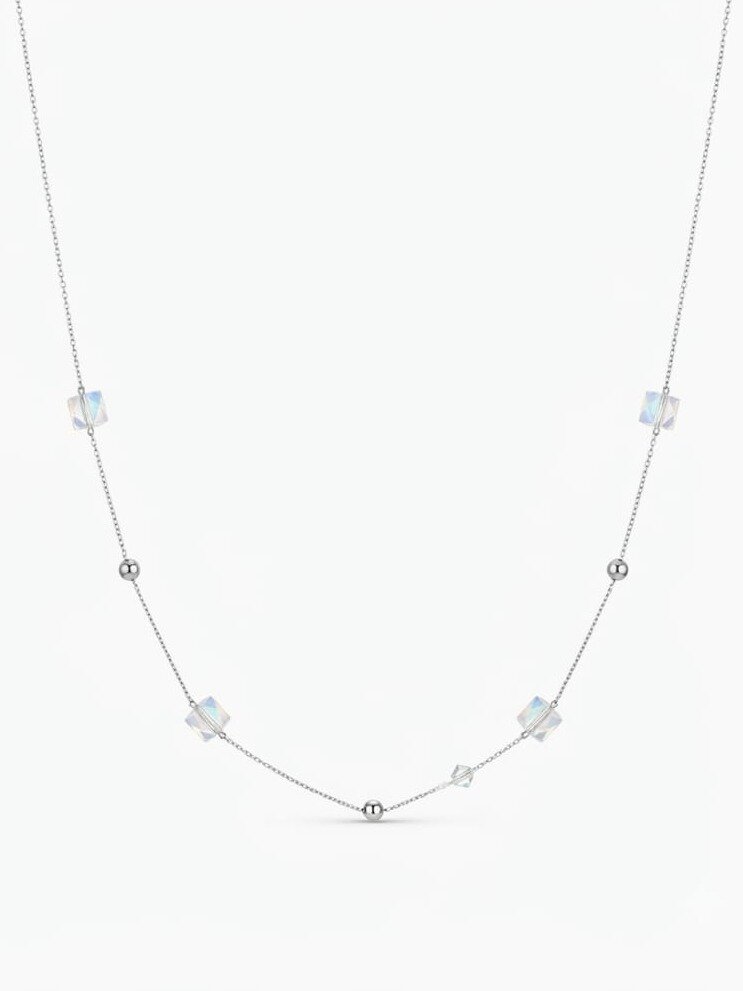 925 SILVER CHAIN FOR WOMEN SWAROVSKI CRYSTAL PUYA COLLECTION