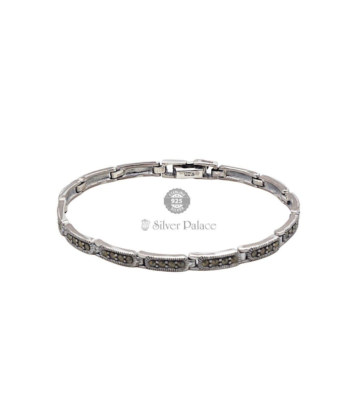 92.5 Oxidised Silver Bracelet for Girls