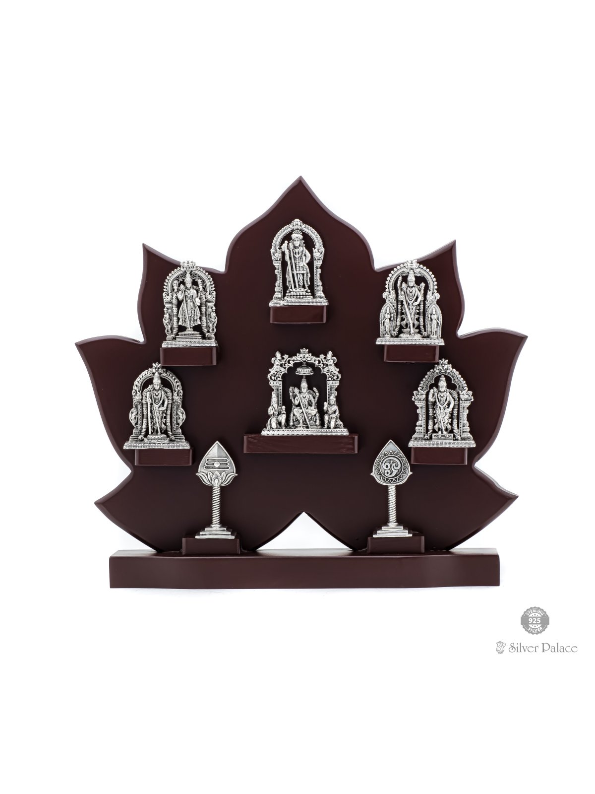 925 ANTIC SILVER ARUPADAI MURUGA IDOLS FOR YOUR POOJA ROOM