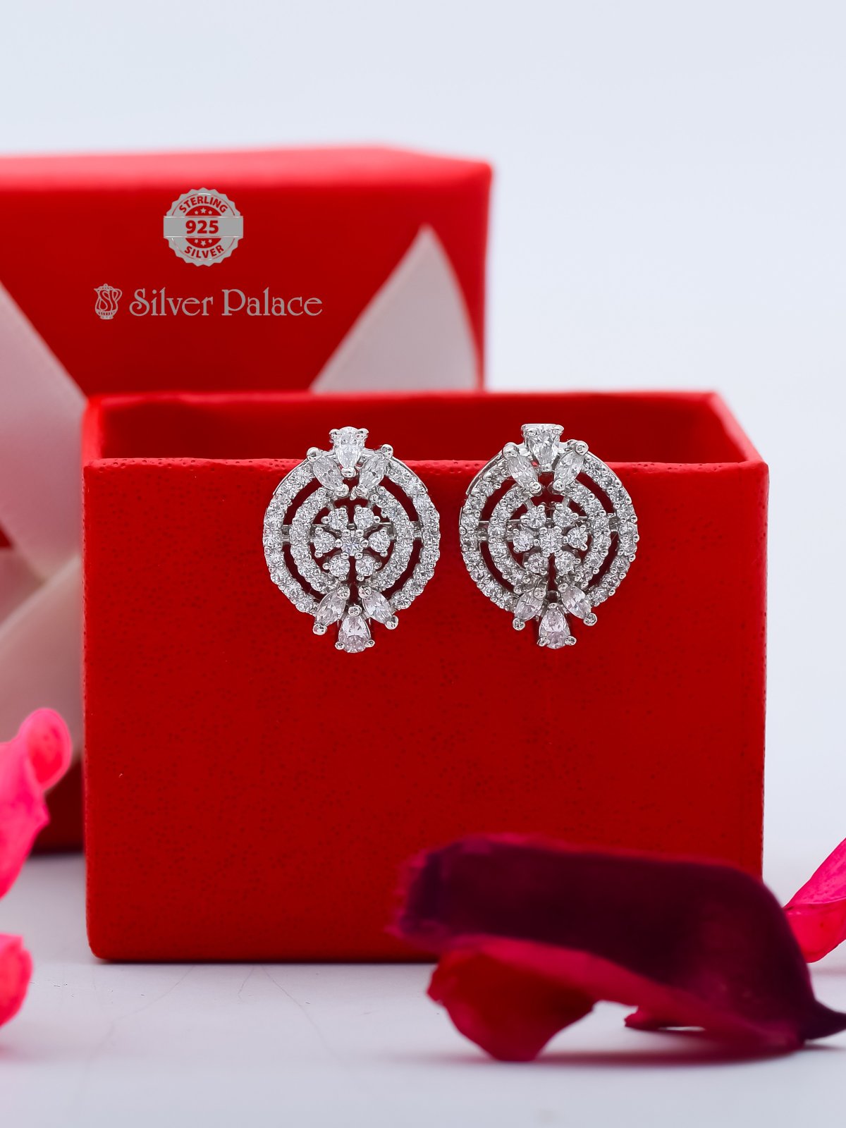 92.5 STERLING SILVER PUYA COLLECTION  EARRING FOR GIRLS