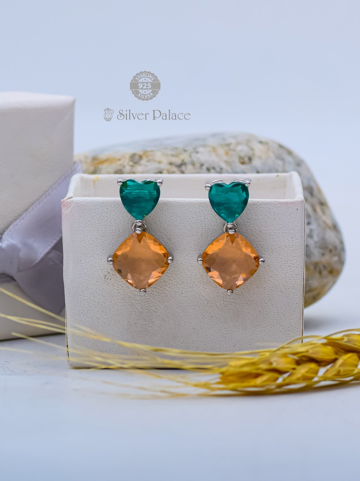 92.5 STERLING SILVER PRITTI COLLECTION  EARRING FOR GIRLS
