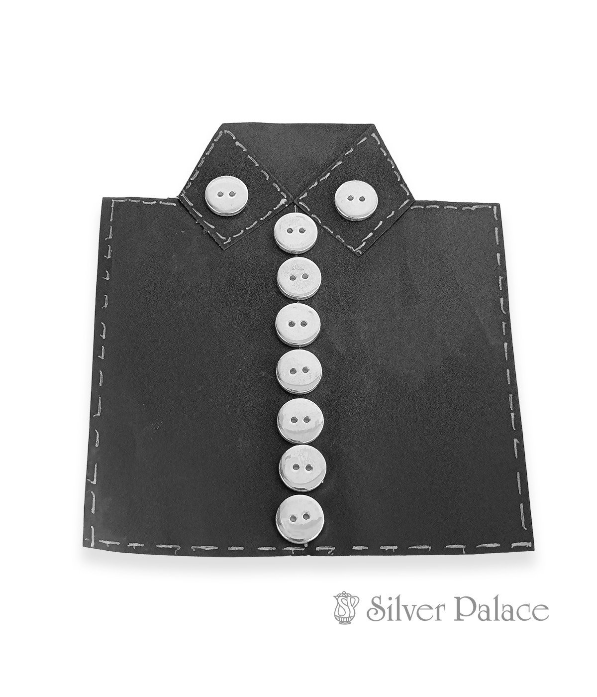 STERLING SILVER TWO HOLES BUTTONS