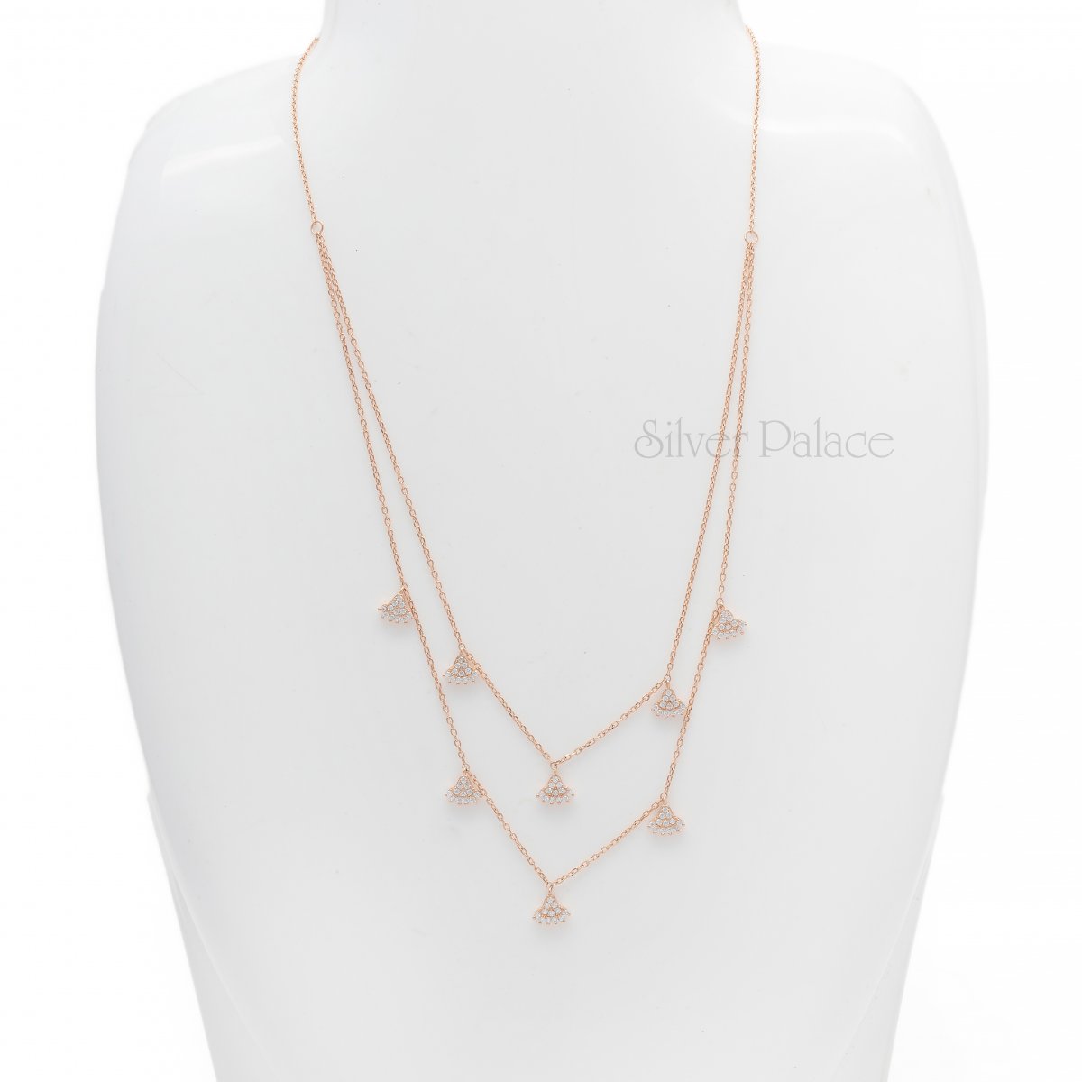 ROSE GOLD CHICK CHAIN IN SILVER