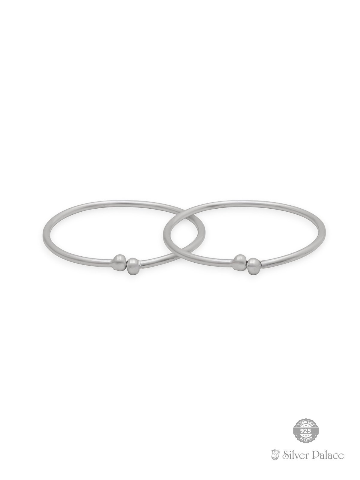SILVER PLAIN DESIGN KAAPU FOR KIDS GIFTING
