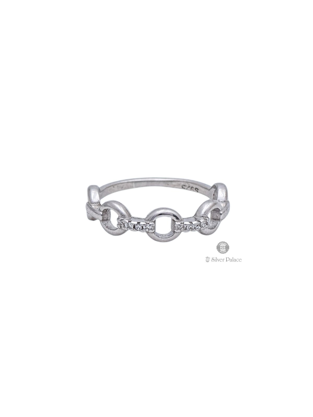 925 STERLING SILVER BAND DESIGN RING FOR GIRLS BHAVA COLLECTION 