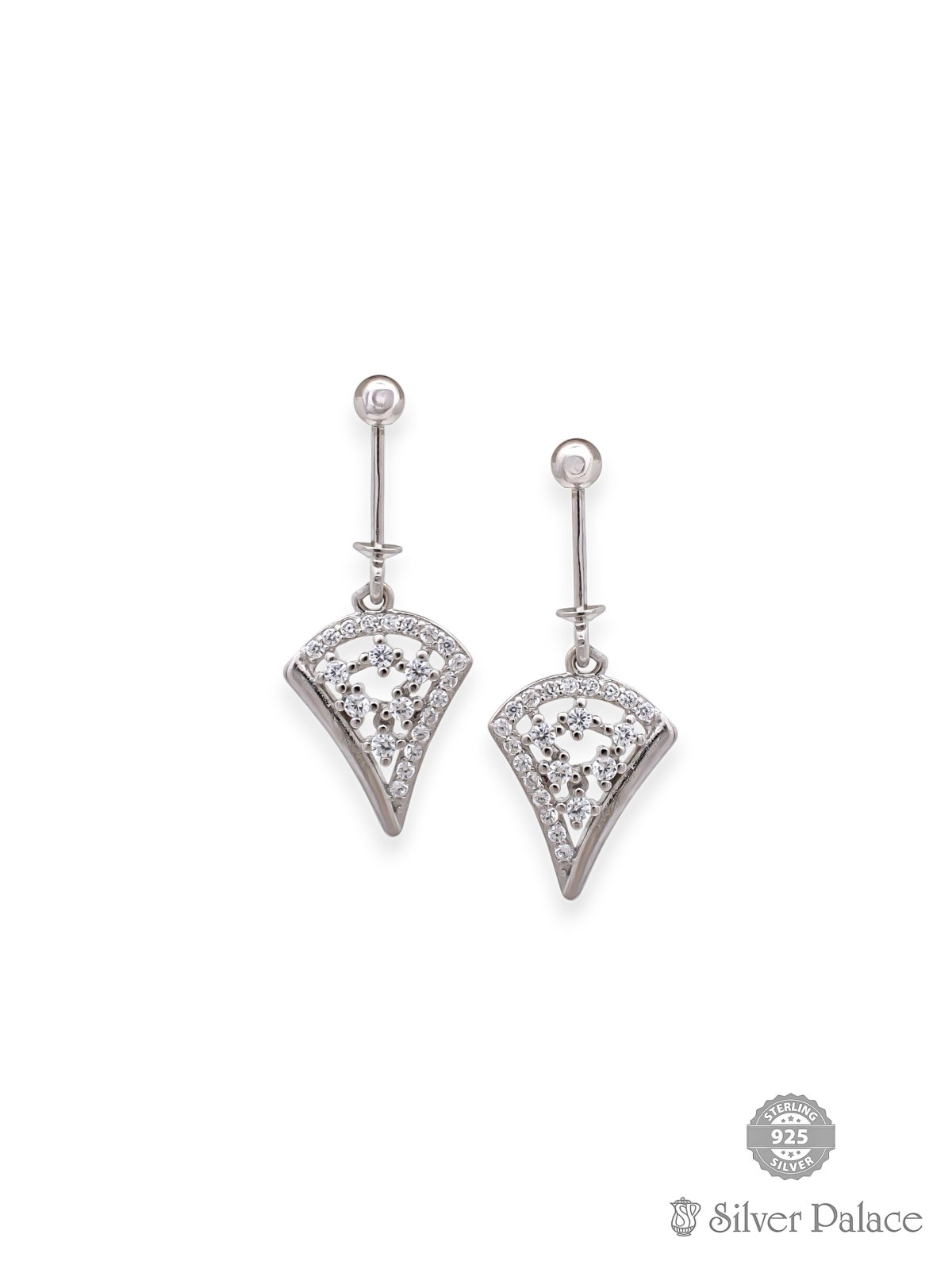925 STERLING SILVER CZ BUGADI STUDS FOR GIRLS PUYA COLLECTION 