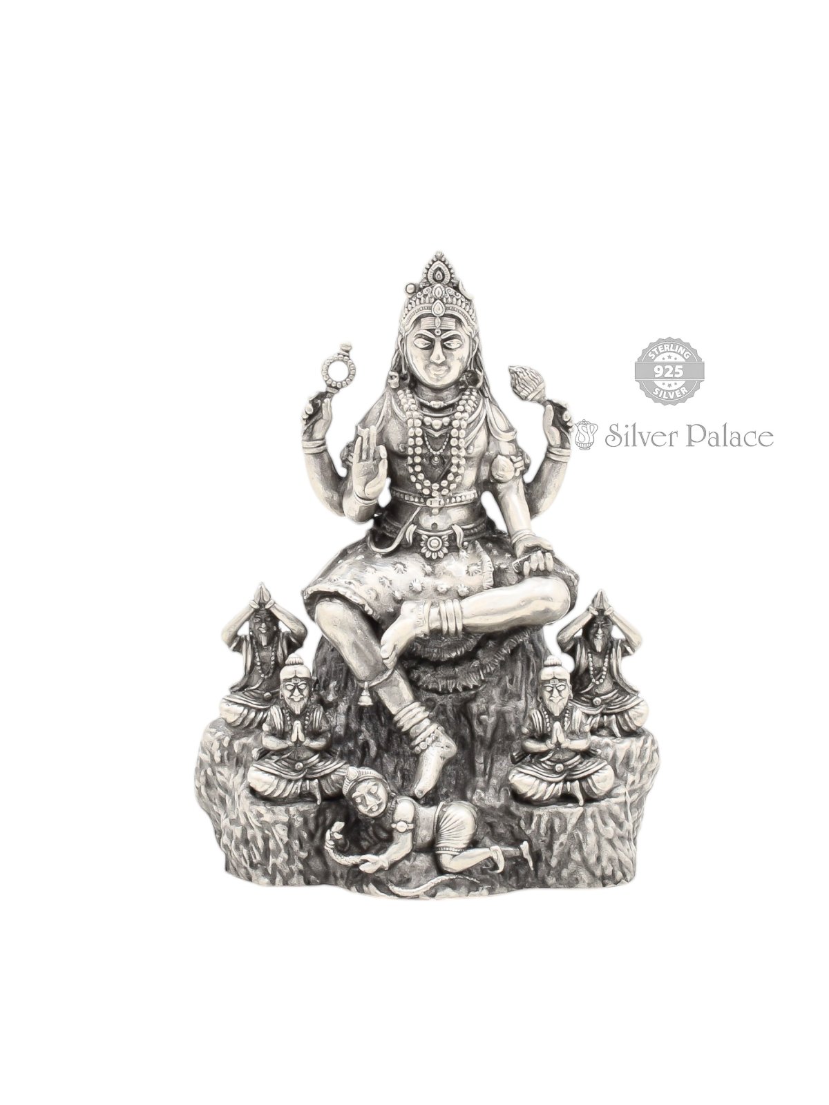92.5 OXIDISED SILVER DAKSHINAMOORTY IDOL