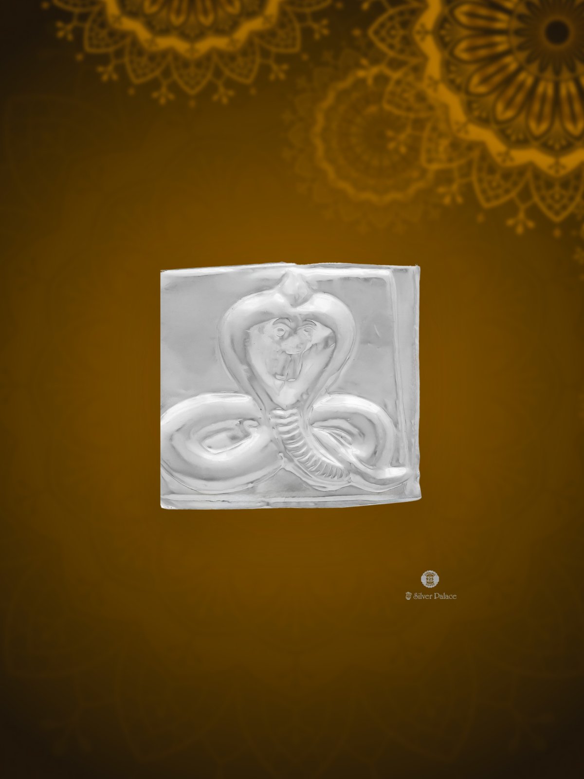 925 SILVER SNAKE SILVER SHEET FOR POOJA USE SHRI COLLECTION 