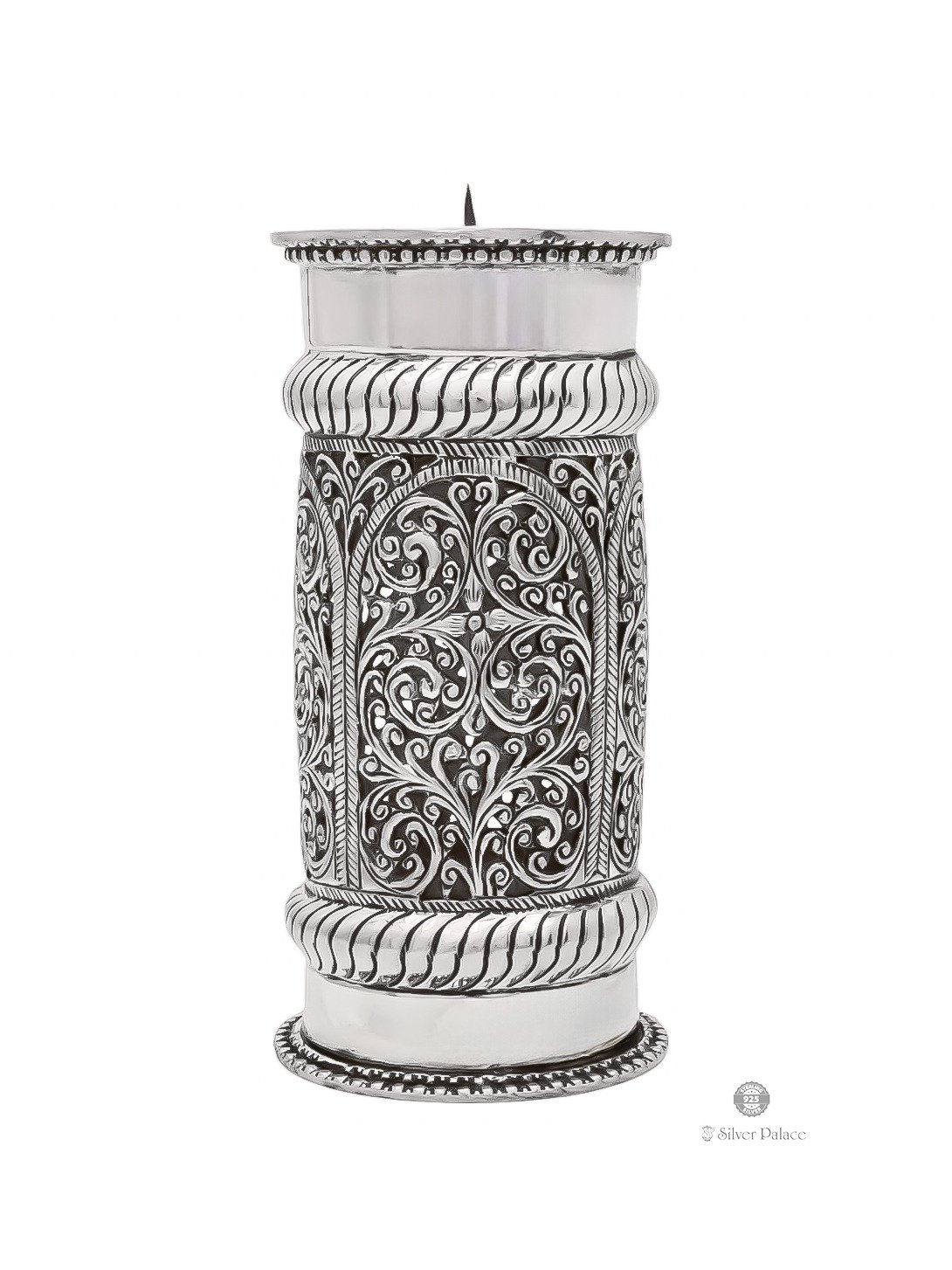 92.5 PURE SILVER CANDLE HOLDER FOR YOUR ROOM 