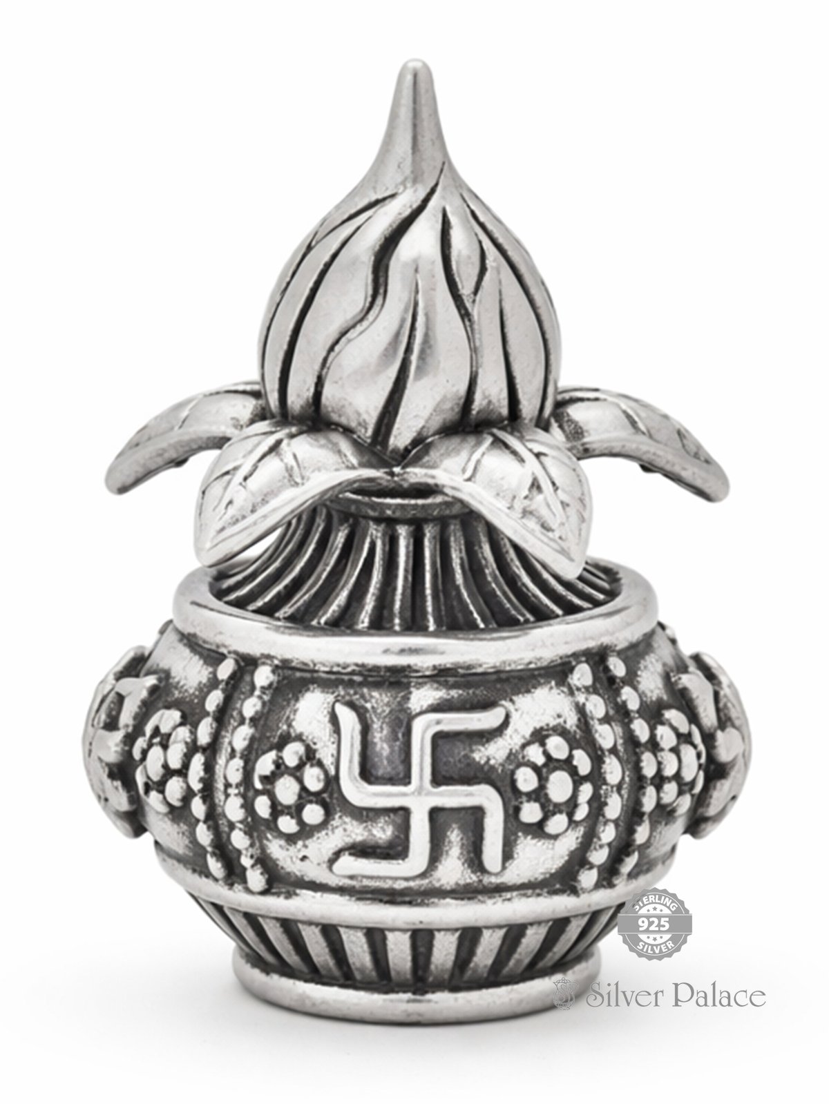 925 pure Silver Kalasam Elegance for Your Pooja Room