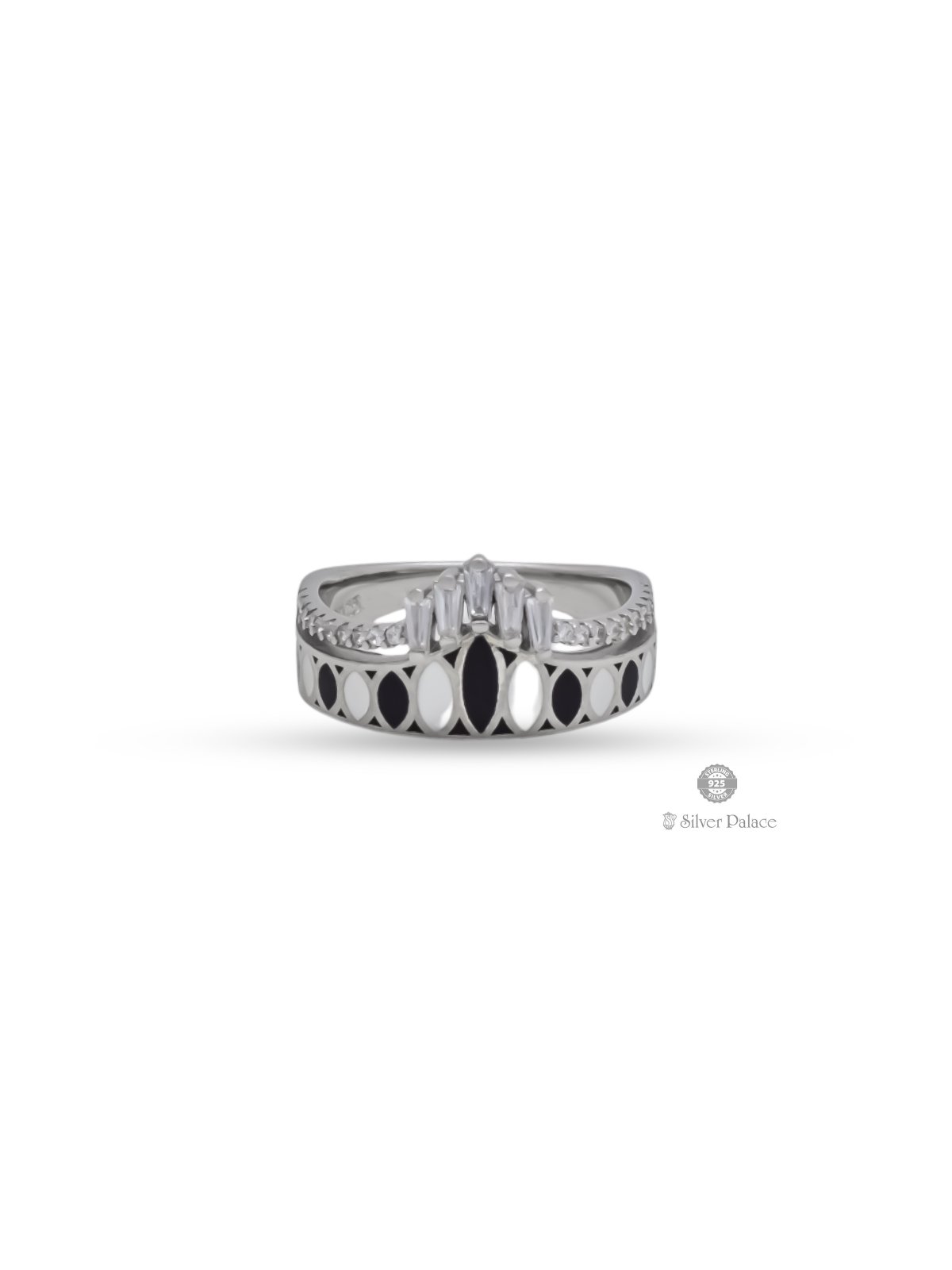 92.5 STERLING SILVER CROWN DESIGN RING FOR YOUR QUEEN PUYA COLLECTION 