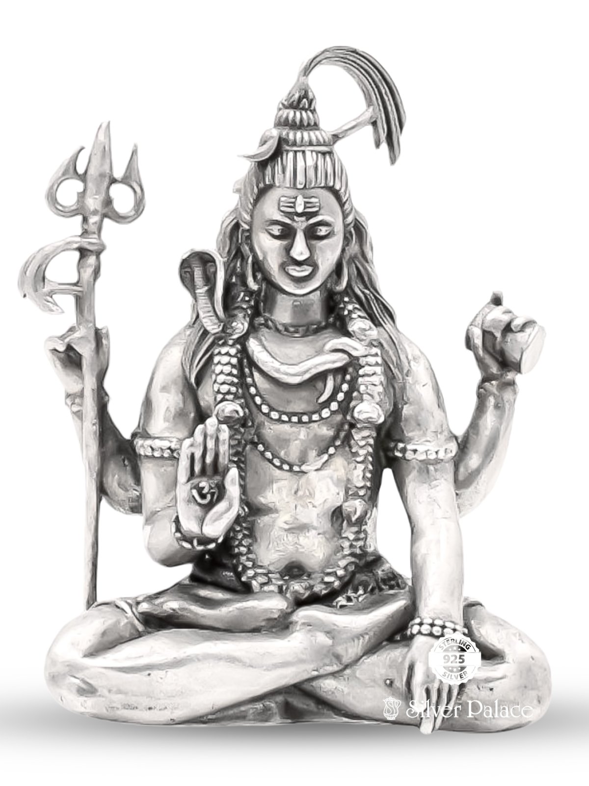 ANTIC POLISHED FINE HANDCRAFTED SHIVA / SIVA / MAHADEV STATUE