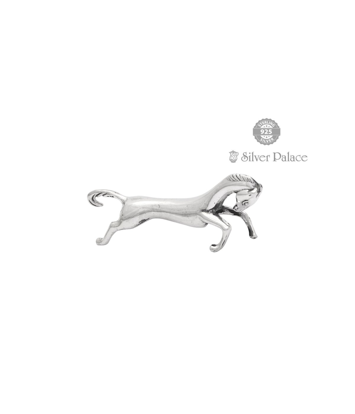 92.5 OXIDIZED SILVER AVIDA COLLECTION HORSE IDOLS FOR KIDS GIFT