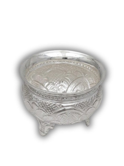 PURE SILVER TRIPOD CHANDAN CUP