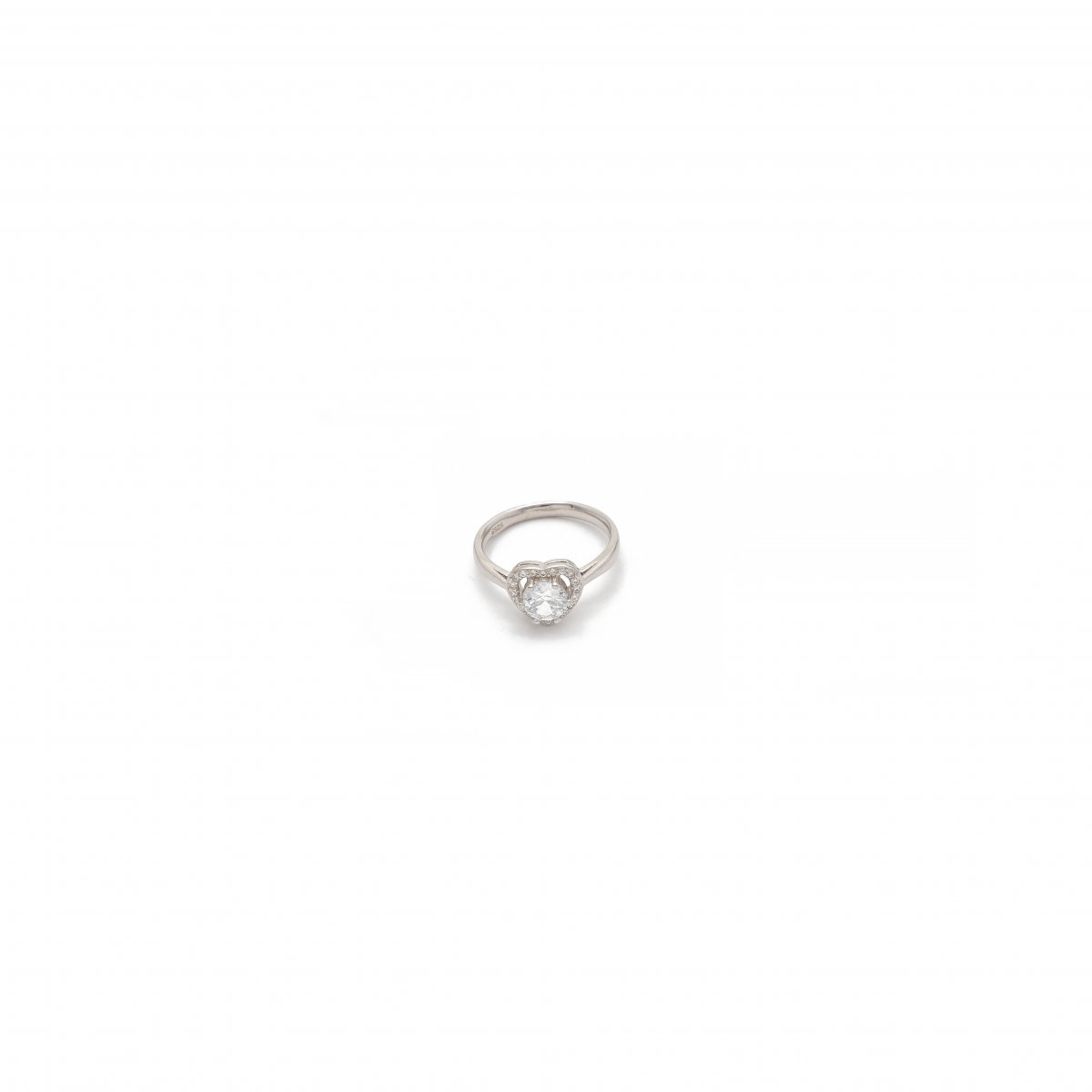 CZ 925 SQUARE STONE STERLING SILVER RING FOR WOMEN