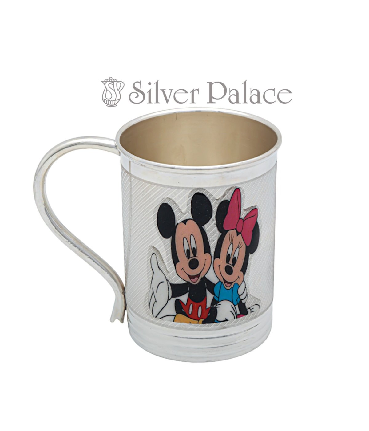 925 PURE SILVER  MICKEY MOUSE CUP FOR KIDS                 