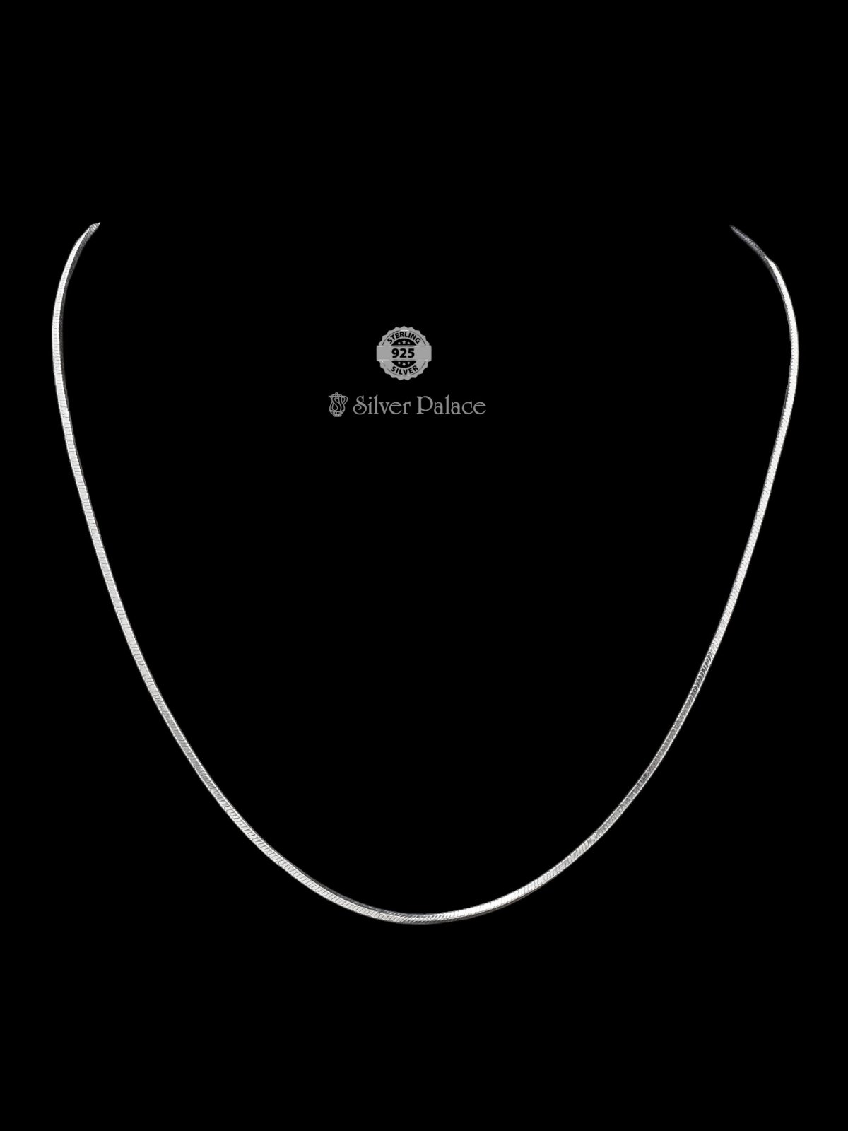 925 Sterling Silver Snake Chain For Childrens Aara Collection