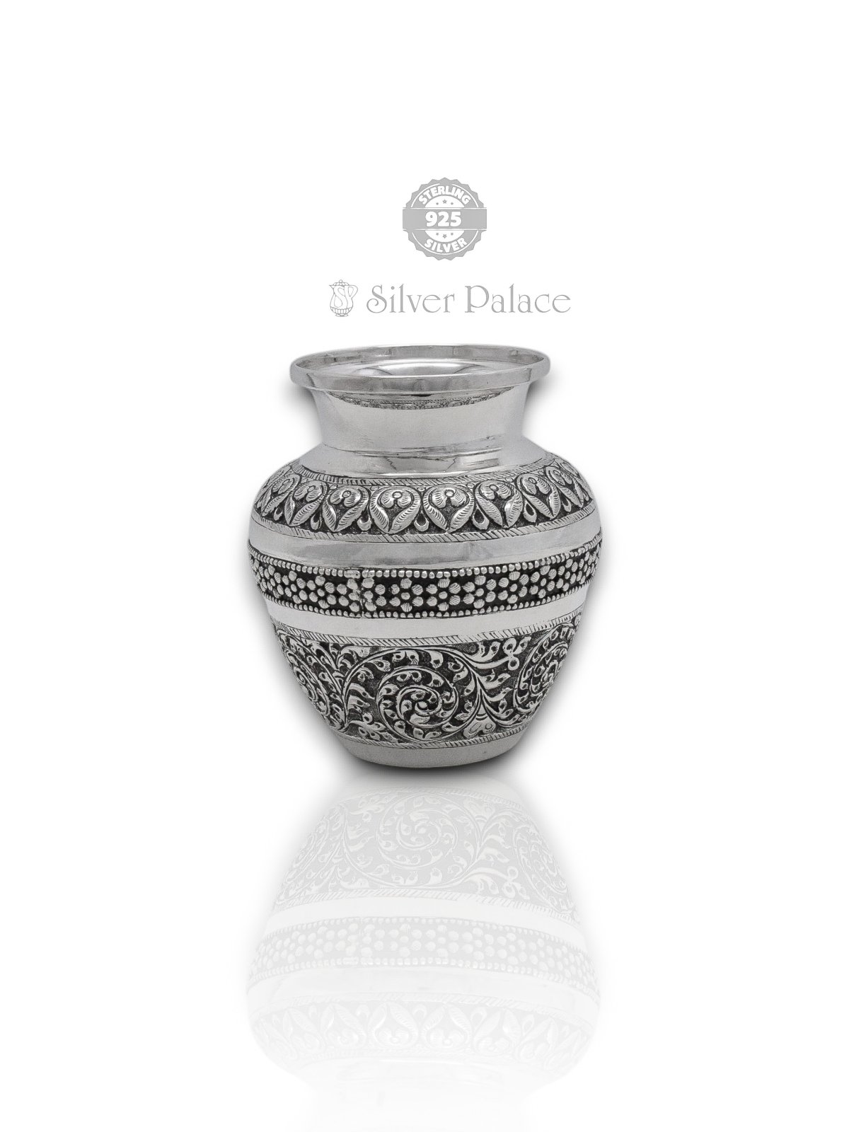 925 OXIDISED SILVER SOMBU FOR MULTI PURPOSE POOJA 