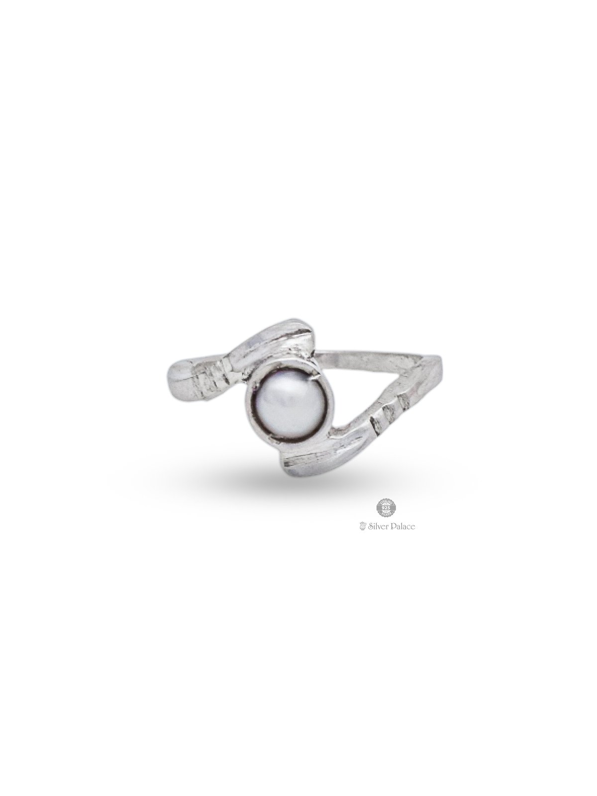 925 SRTERLING SILVER PEARL INSIDE THE HAND RASHI RING FOR UNISEX 
